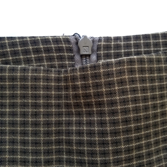 Star City | Pants & Jumpsuits | Brown Tiny Plaid Gauchos | Poshmark